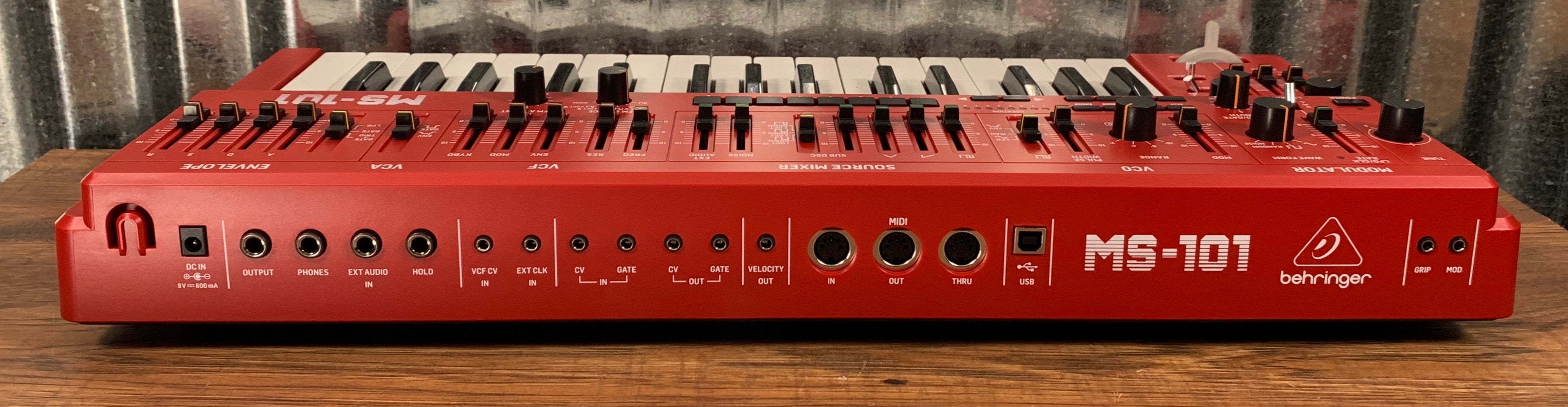 Behringer MS-101-RD 32 Key Analog Sequencer Synthesizer Red