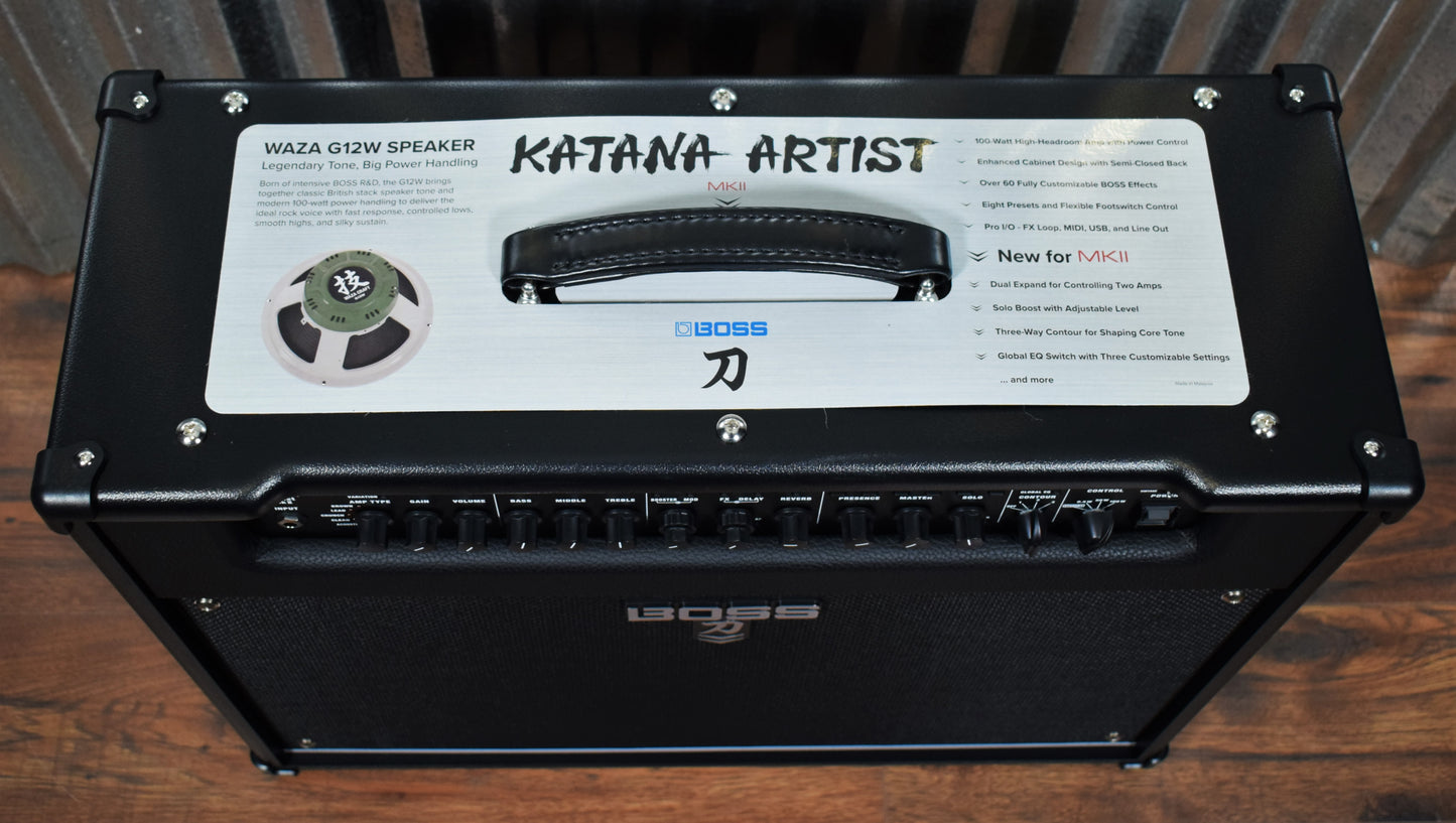 Boss Katana Artist MkII 1x12" 100 Watt Guitar Combo Amplifier