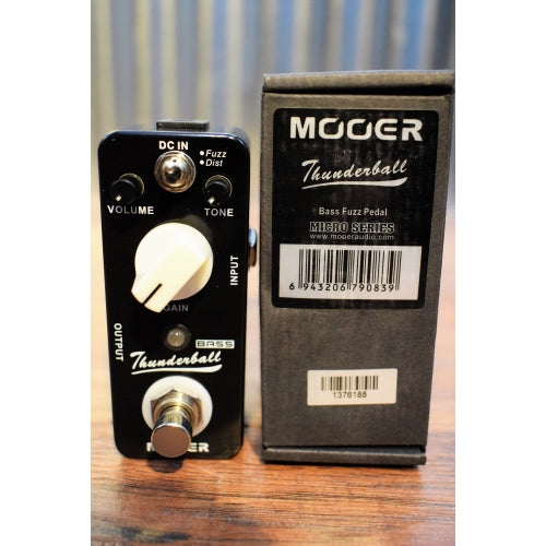 Mooer Audio Thunderball Bass Fuzz Guitar Effect Pedal