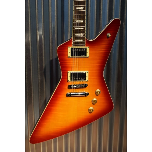 Hamer Guitars Standard Flame Top Cherry Sunburst Electric Guitar & Gig Bag #2286