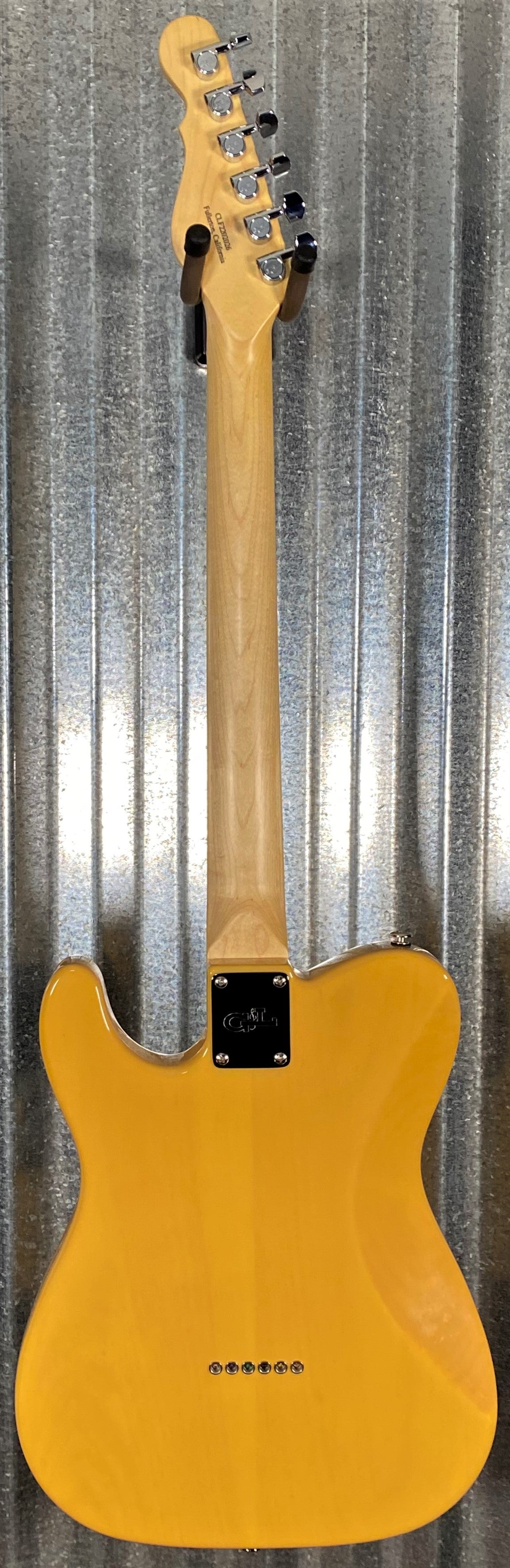 G&L USA  ASAT Classic Butterscotch Blonde Pine Maple Satin Neck Guitar & Case #2026