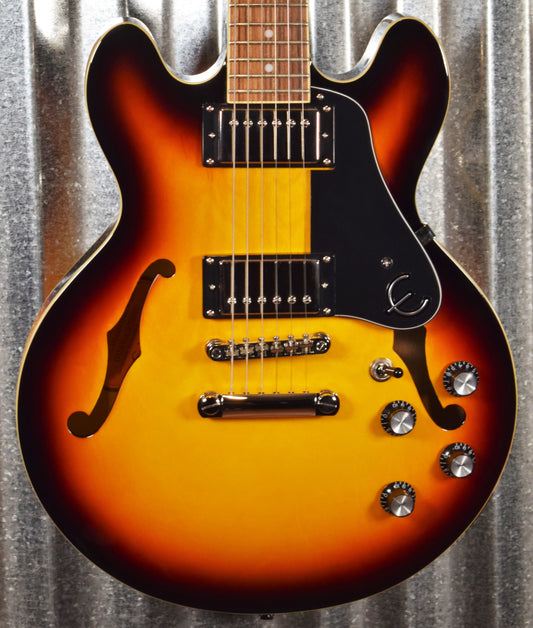 Epiphone ES-339 Pro Semi Hollow Vintage Sunburst Guitar & Case #9530 Used