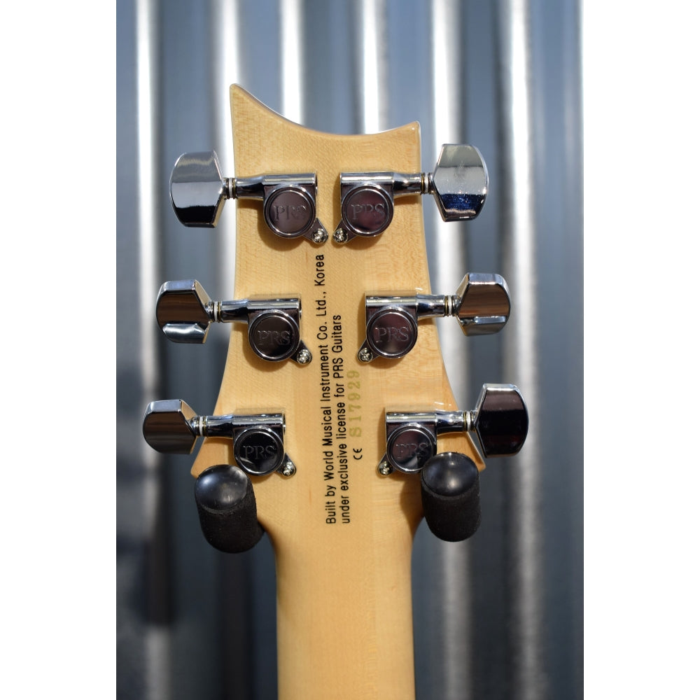 PRS Paul Reed Smith SE Custom 24 Flame Trampas Green Left Hand Guitar & Bag 2018 #7929