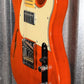 G&L Tribute ASAT Classic Bluesboy Semi Hollow Clear Orange Guitar #4919 Demo