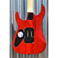 ESP LTD M-200FM See Thru Red Flame Top Guitar LM200FMSTR #1239