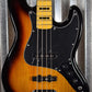 G&L Tribute JB 4 String Jazz Bass 3 Tone Sunburst #4867 Demo