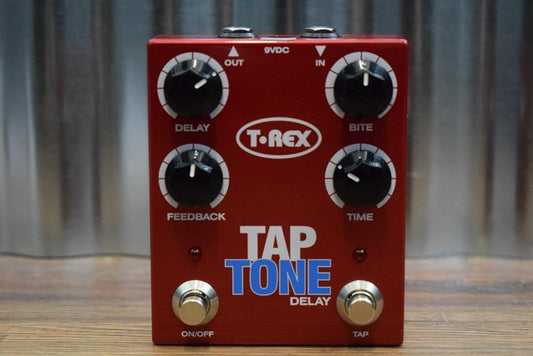 T-Rex Engineering Tap Tone Tap Tempo Delay Guitar Effects Pedal Demo #152