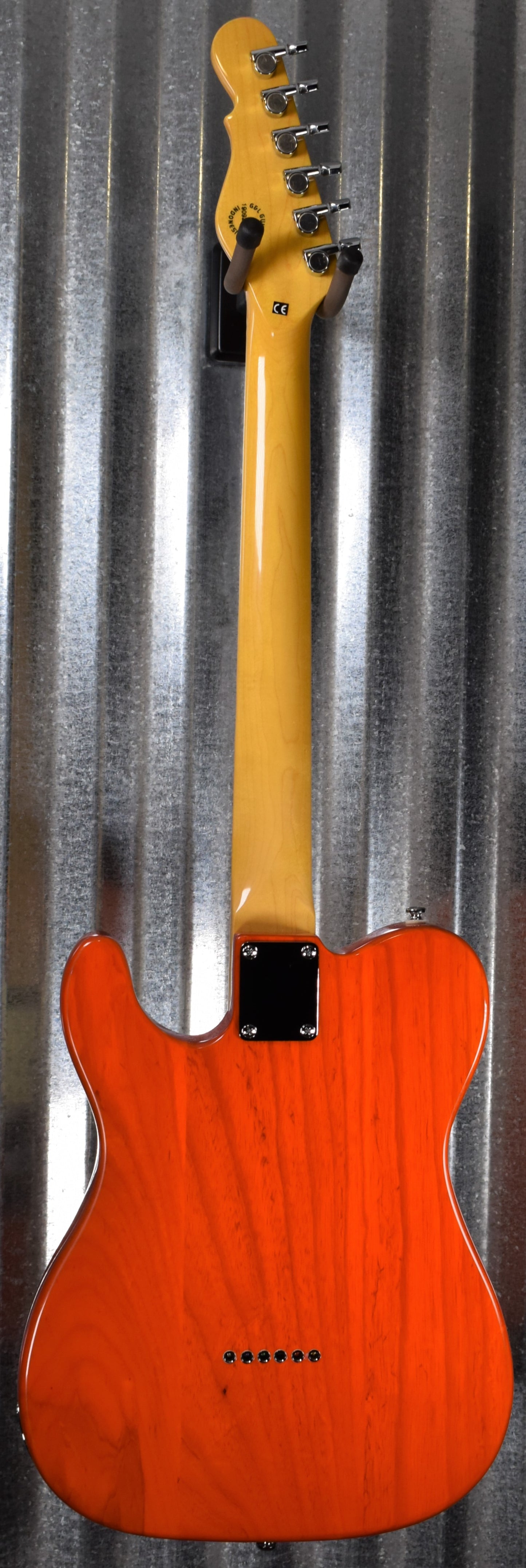 G&L Tribute ASAT Classic Clear Orange Guitar #0584 Demo