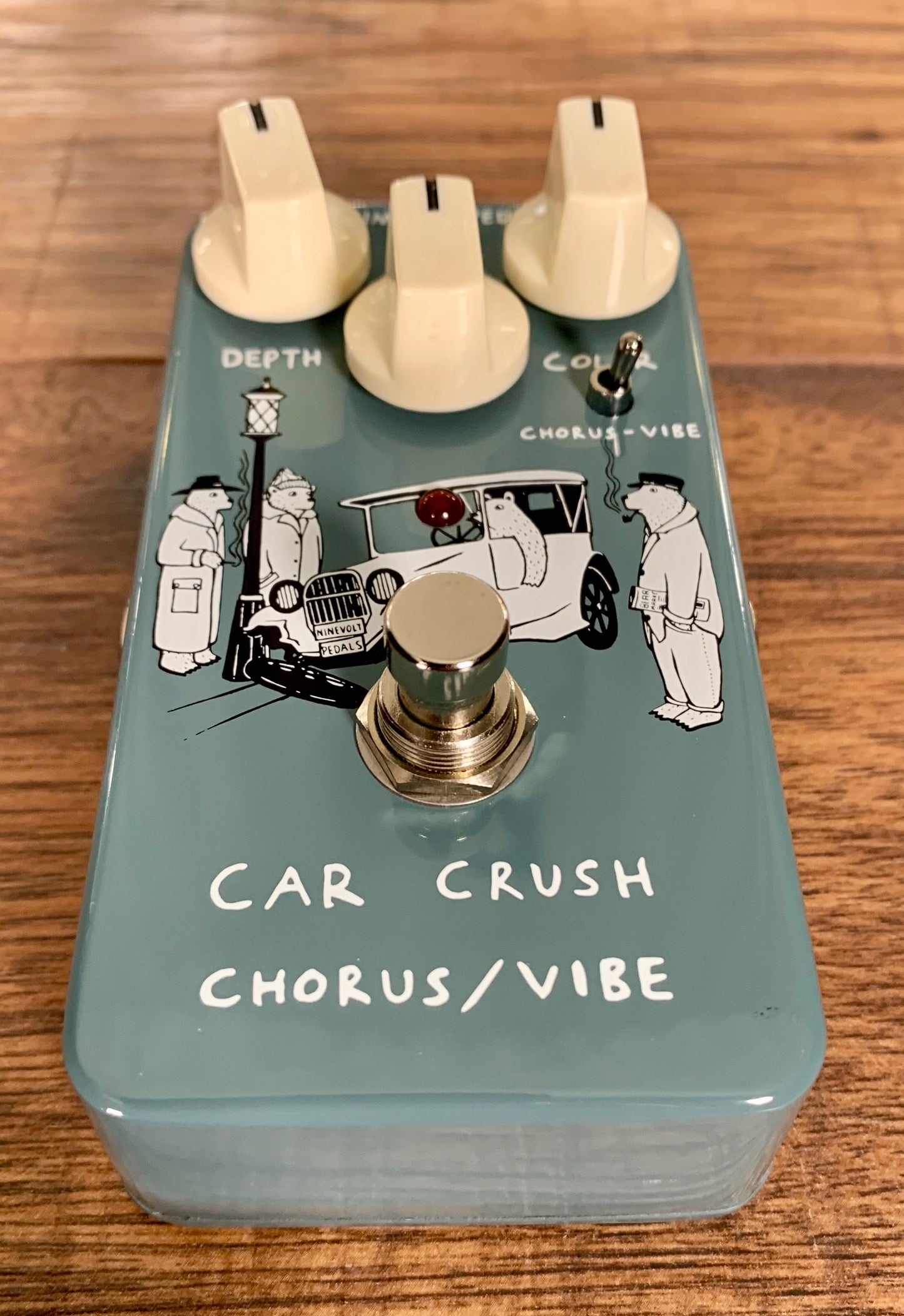 Animals Pedals Car Crush Chorus Vibe Guitar Effect Pedal Demo