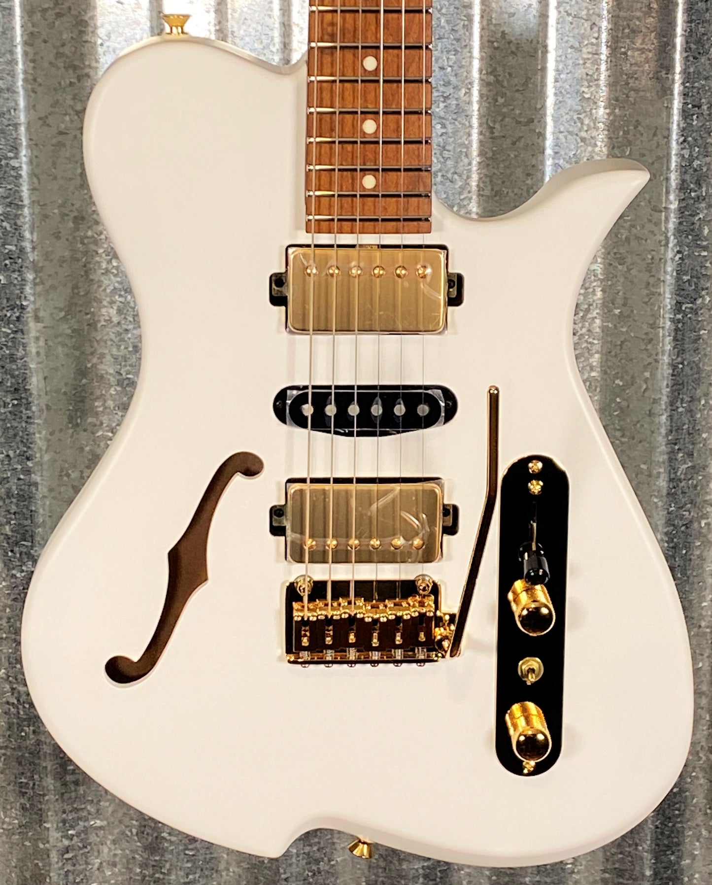 Vola Vasti KJM J1 Kaspar Jalily Signature White Matte Guitar & Bag #4108