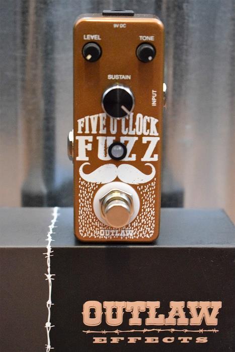 Outlaw Effects Five O'Clock Fuzz Guitar Effect Pedal