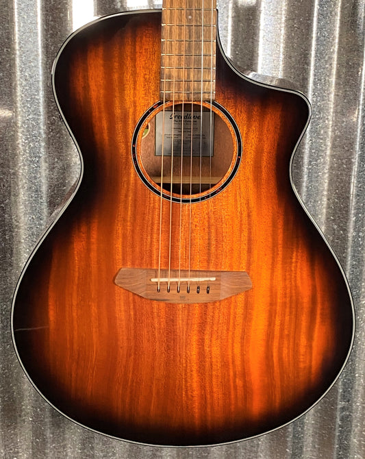 Breedlove Discovery S Concert Edgeburst CE Mahogany Acoustic Electric Guitar DSCN44CEAMAM #5808