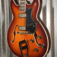 Hagstrom VIK67-G-VSB '67 Viking II Semi Hollow Vintage Sunburst Guitar #0398
