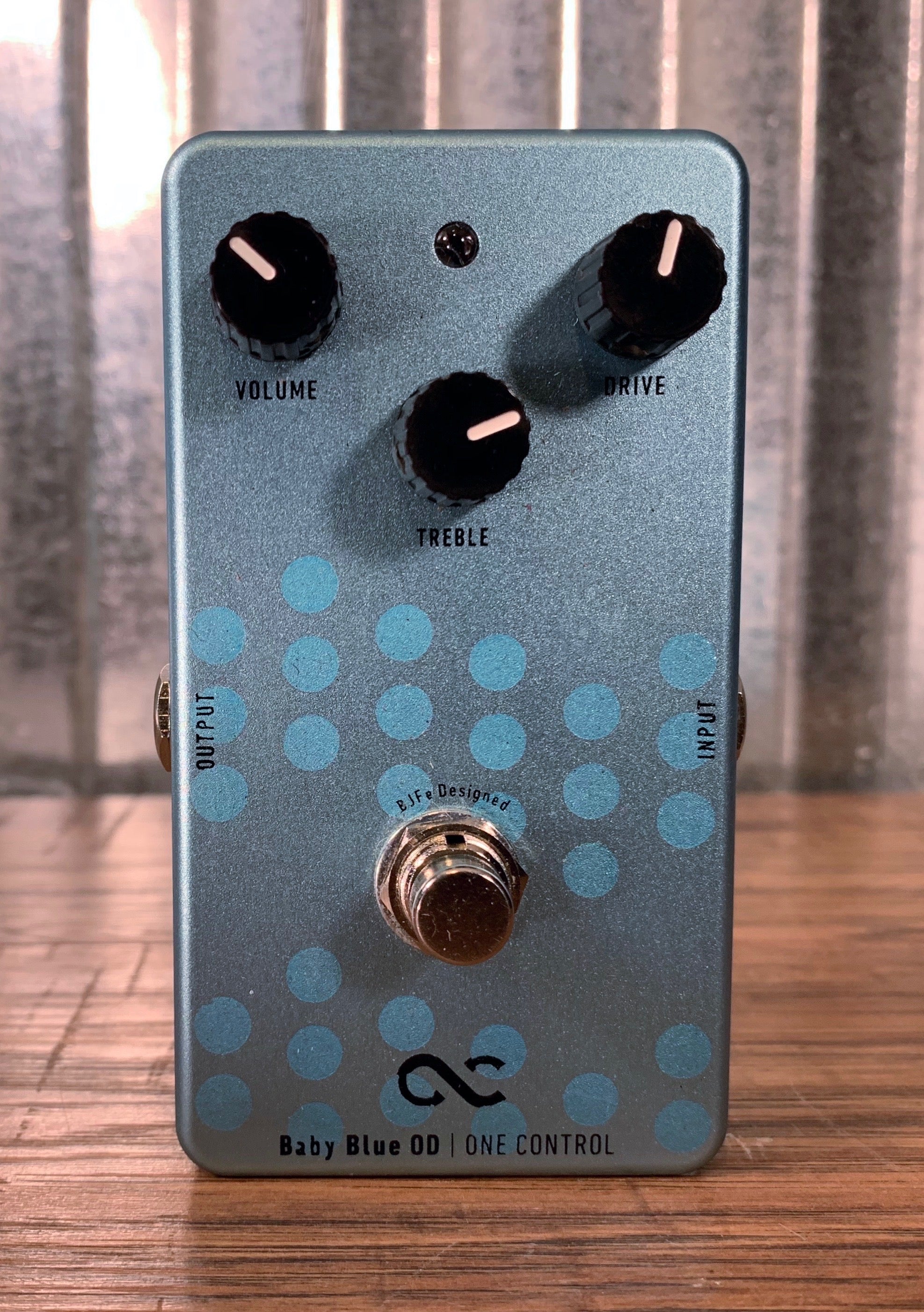 One Control Baby Blue Overdrive Guitar Effect Pedal