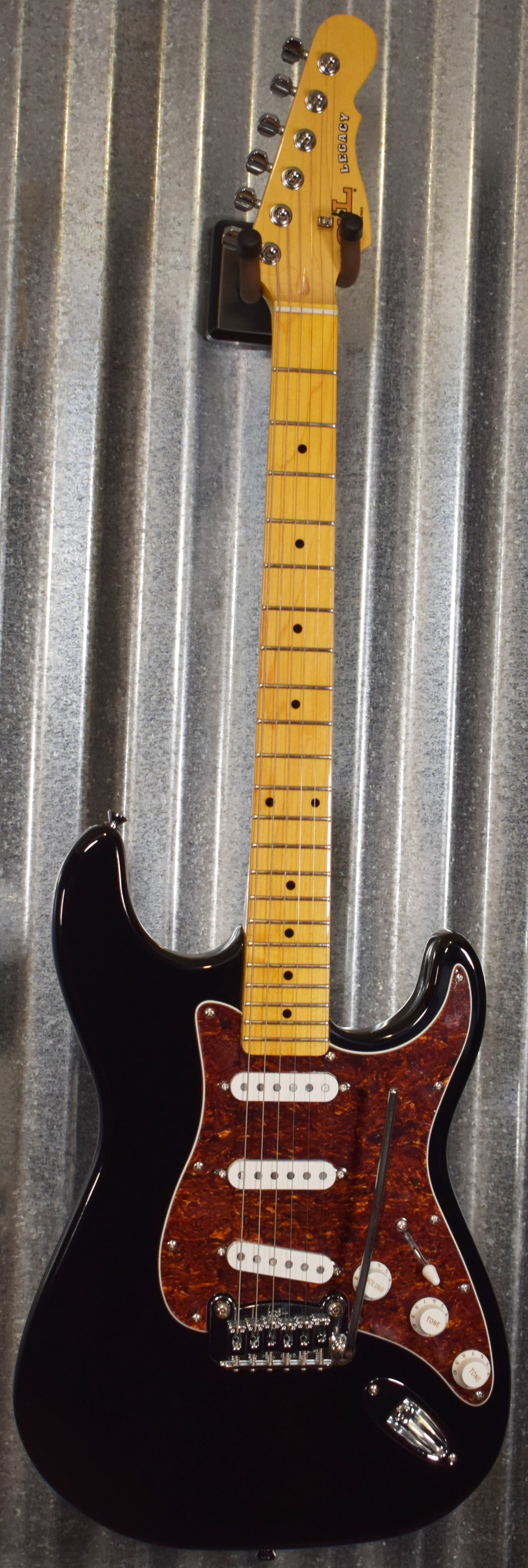 G&L Tribute Legacy Black Guitar #3940 Used