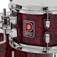 Premier PAH20-4SPBUW Artist Heritage 20" 4 Piece Drum Shell Pack Burgundy Pearl