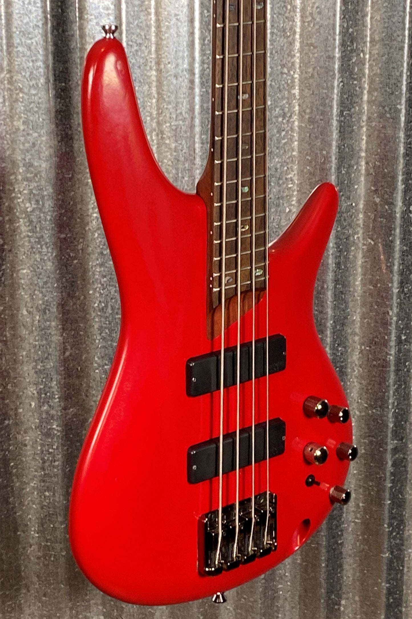 Ibanez Soundgear SR500 4 String Active Bass Red #0994 Used