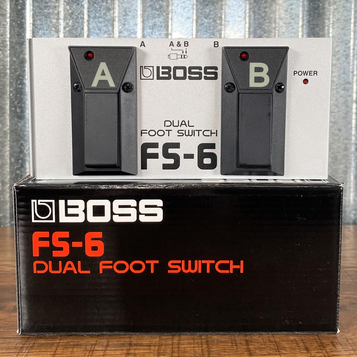 Boss FS-6 Dual Foot Switch Controller Guitar Bass Keyboard Effect Pedal Used