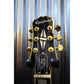 Epiphone Les Paul Custom Pro Gloss Black Gold Hardware Guitar & Bag USED #763