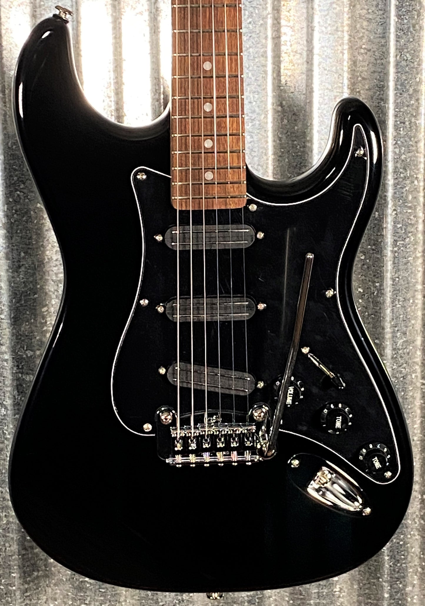 G&L USA Legacy Special Jet Black Guitar & Case #5143