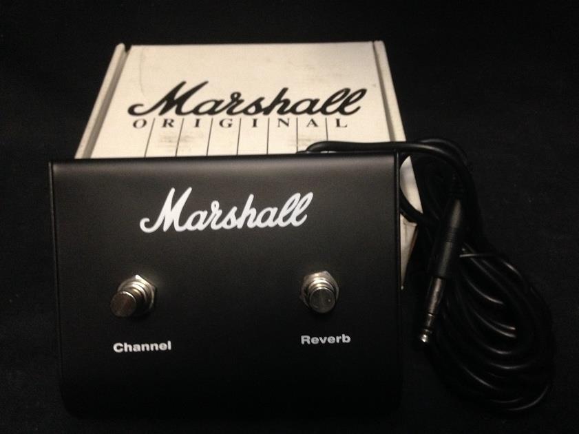 Marshall Amplification PED802A Two Button Footswitch Twin Pedal for DSL Amp NEW!