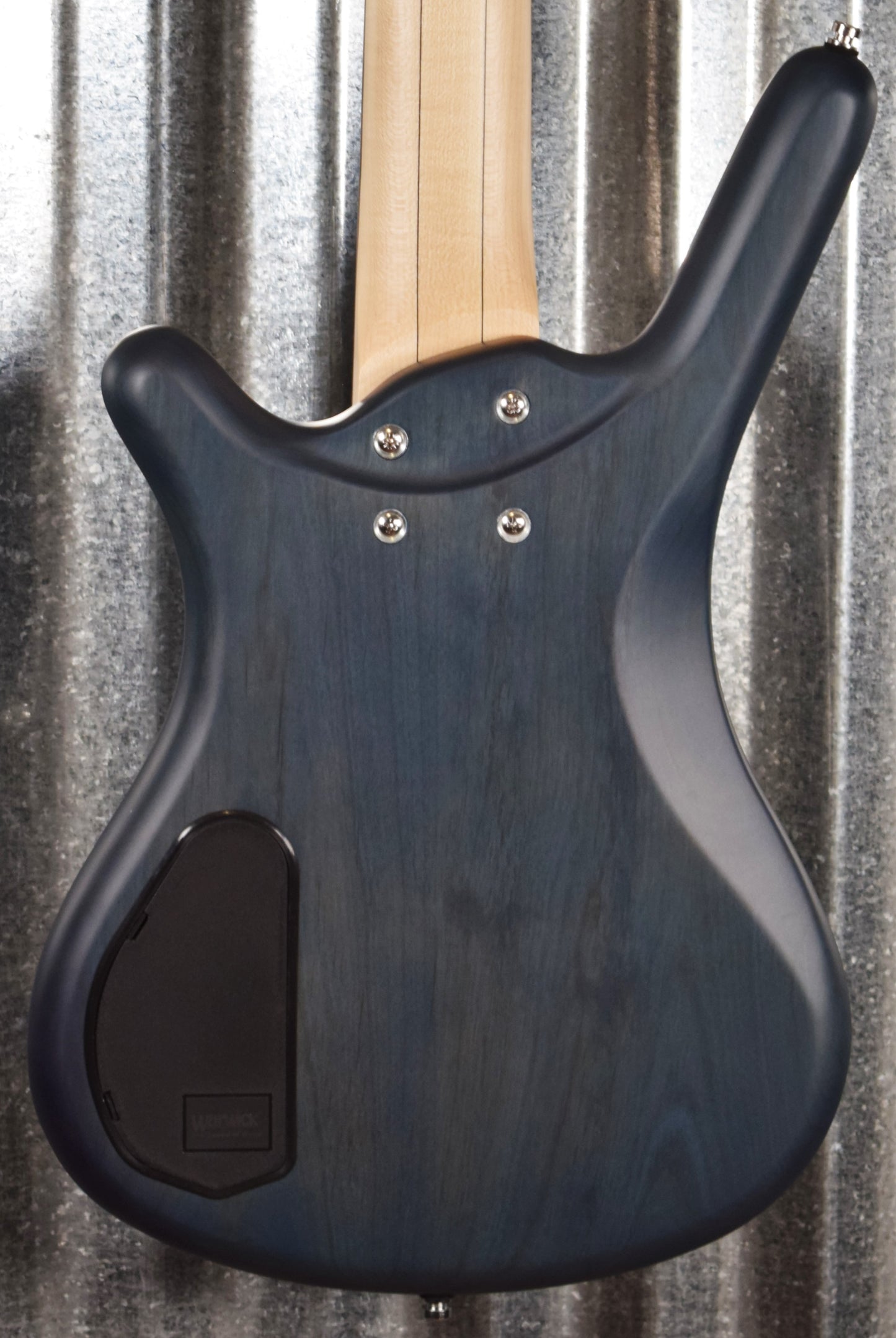 Warwick Rockbass Corvette Basic 5 String Bass Ocean Blue & Bag #3420