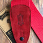 Levy's MC8-RED 2" Adjustable Cotton Guitar & Bass Strap Red