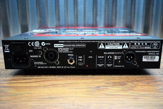 TC Electronic BH550 550 Watt Compact Tone Print Bass Amplifier Head & Tuner