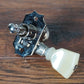 Kluson Revolution KRGL-3-NP 3 Per Side Locking G-Mount Tuning Machine Set Nickel Plastic Keystone Used