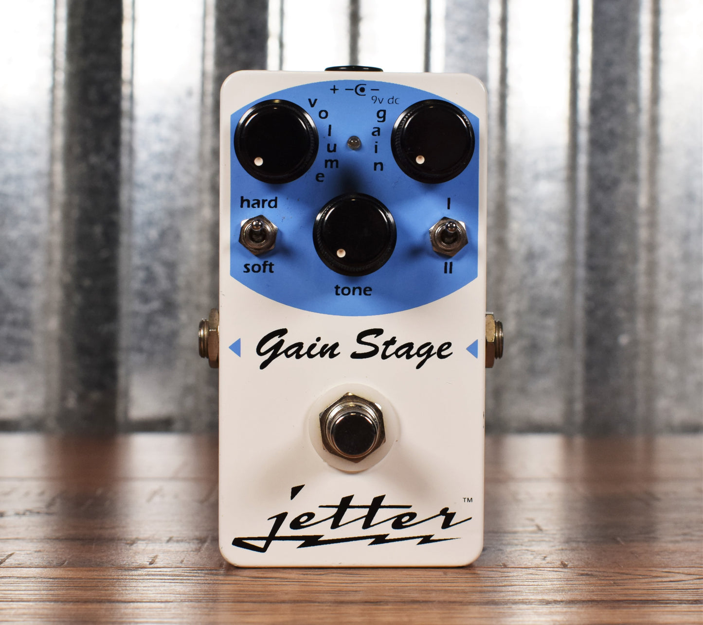 Jetter Gear Gain Stage Blue Overdrive Guitar Effect Pedal Used