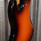 G&L USA Fullerton Deluxe JB 4 String Jazz Bass 3 Tone Sunburst & Case #1018