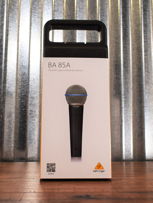 Behringer BA85A Dynamic Super Cardioid Handheld Vocal Microphone