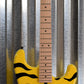 ESP LTD GL-200MT Yellow Tiger Stripe Graphic Guitar & Case GL200MT #0165