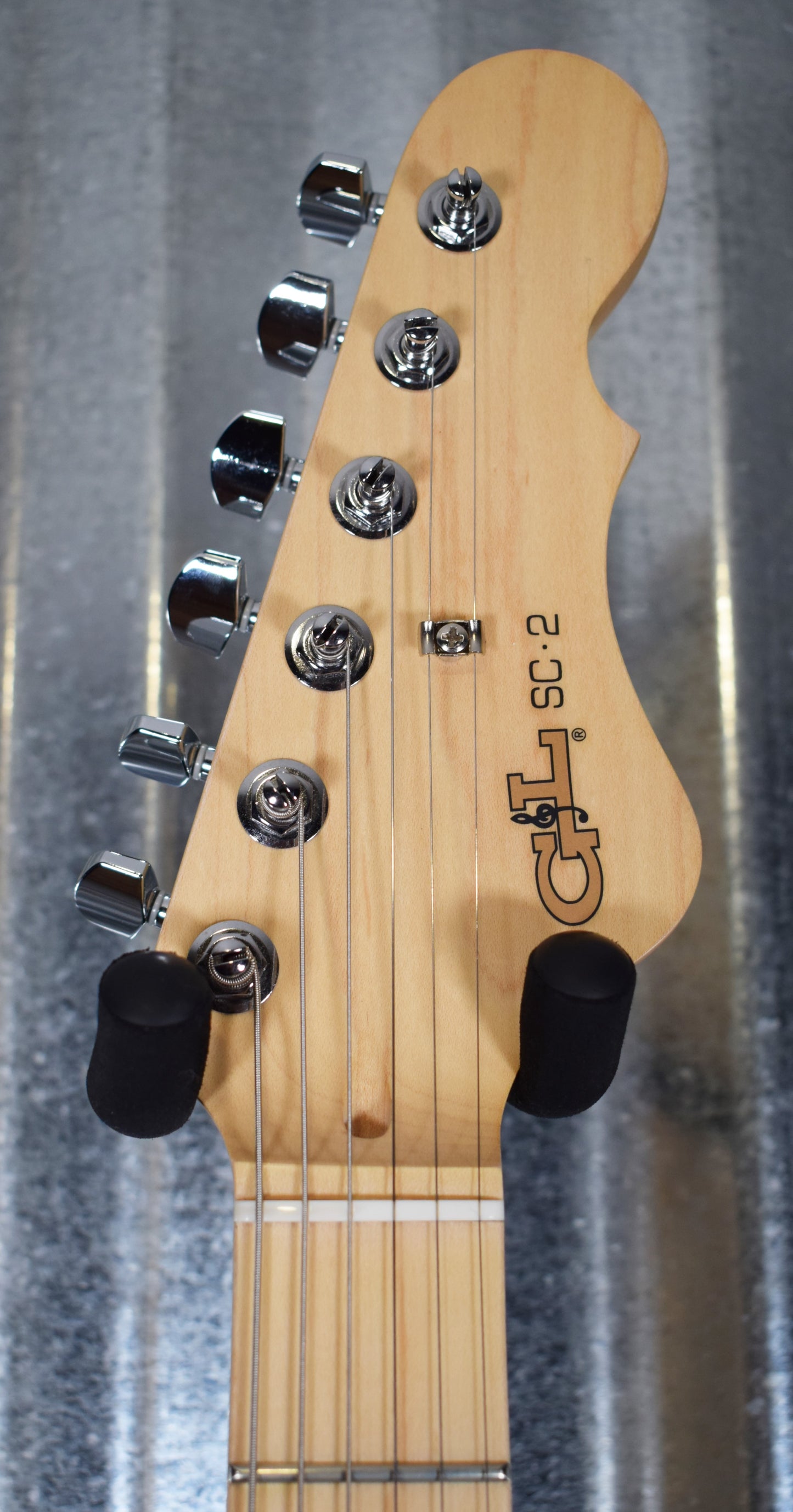 G&L USA SC-2 Himalayan Blue Guitar & Bag #5239