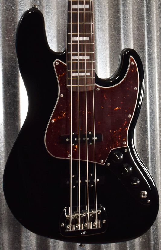 G&L USA JB 4 String Jazz Bass Jet Black & Case 2020 #9102