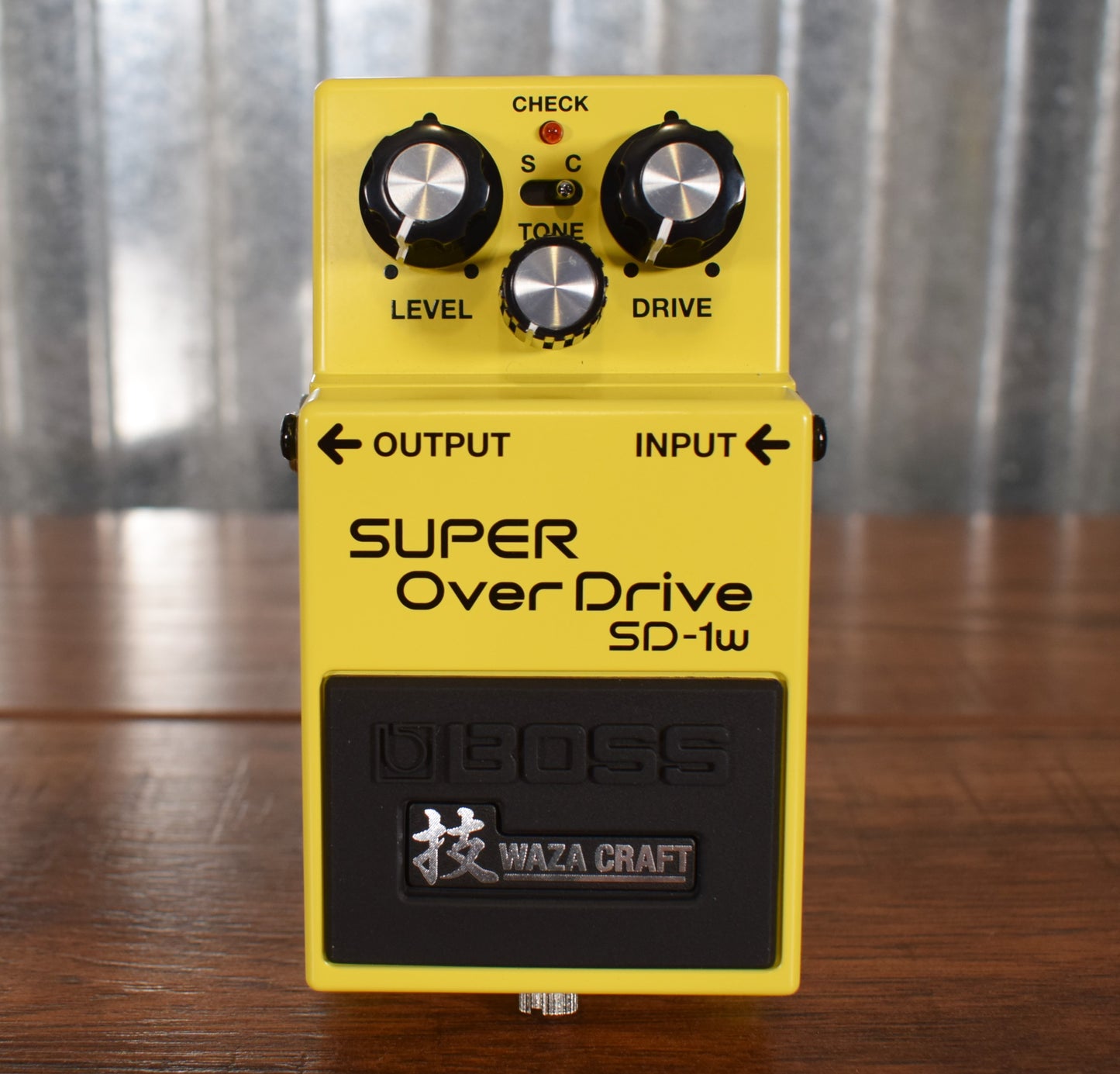 Boss SD-1W Waza Craft Super Overdrive Guitar Effect Pedal