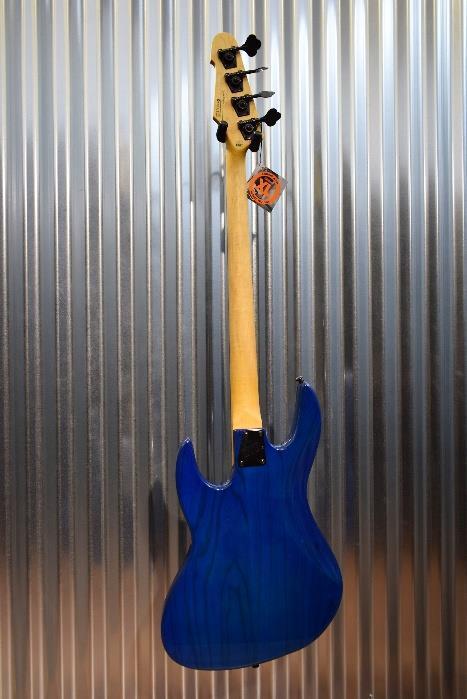 ESP LTD LPT4BLKAQ Pancho Tomaselli Signature Black Aqua 4 String Bass #166