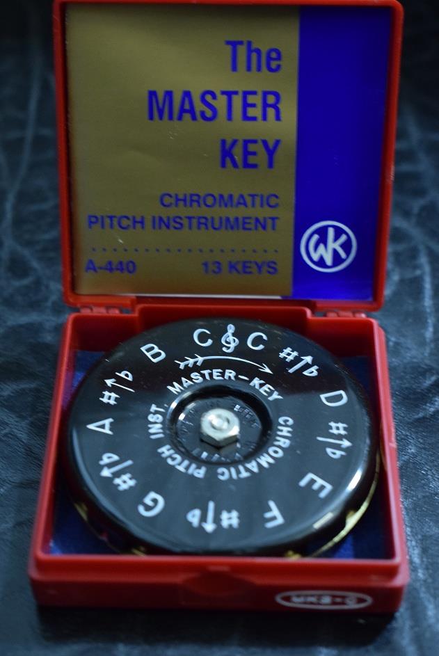 Kratt The Key Master Chromatic Pitch Pipe Instrument MK2-C A440 13 Keys*
