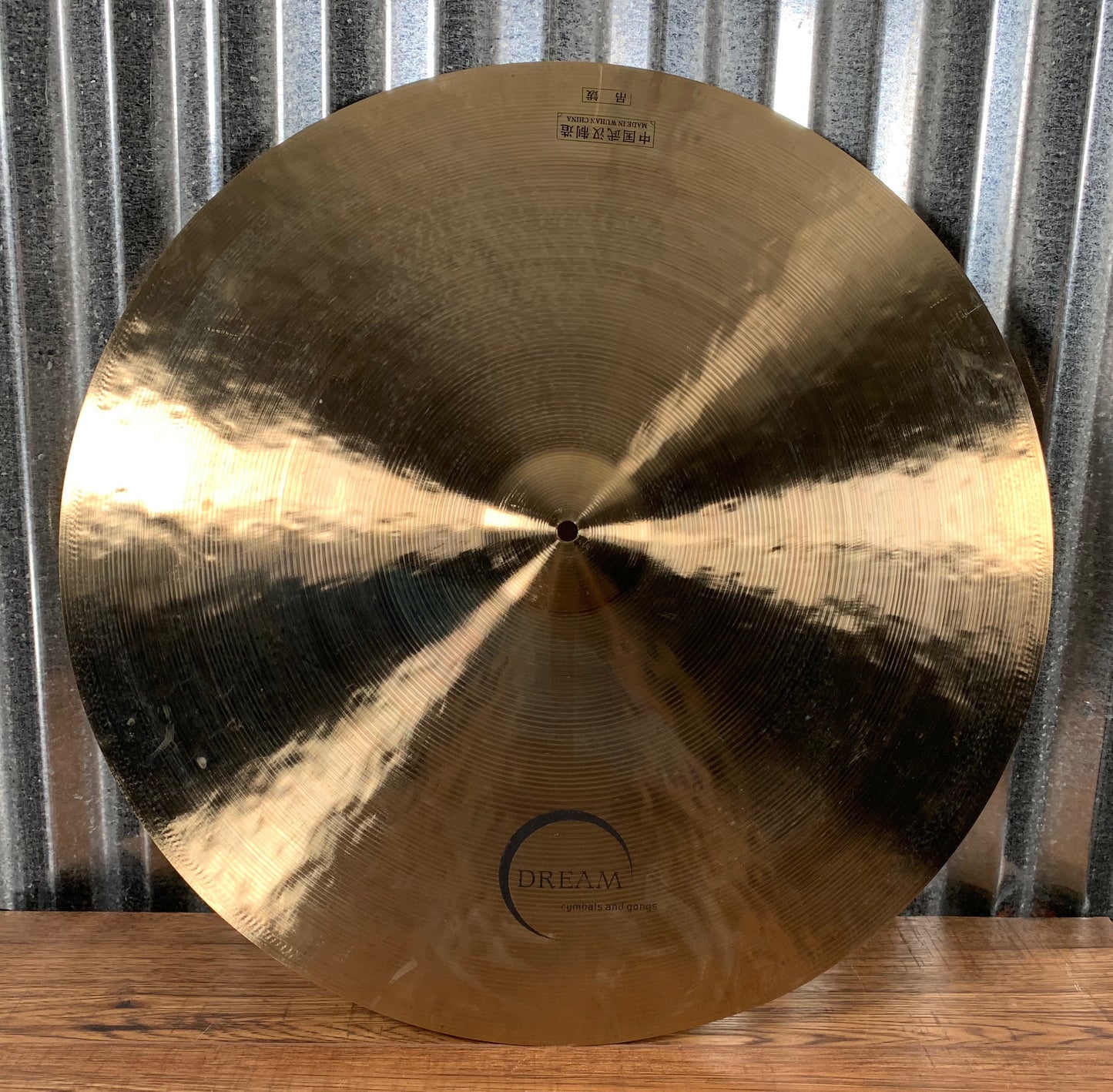Dream Cymbals C-SBF24 Contact Series Hand Forged & Hammered 24" Small Bell Flat Ride