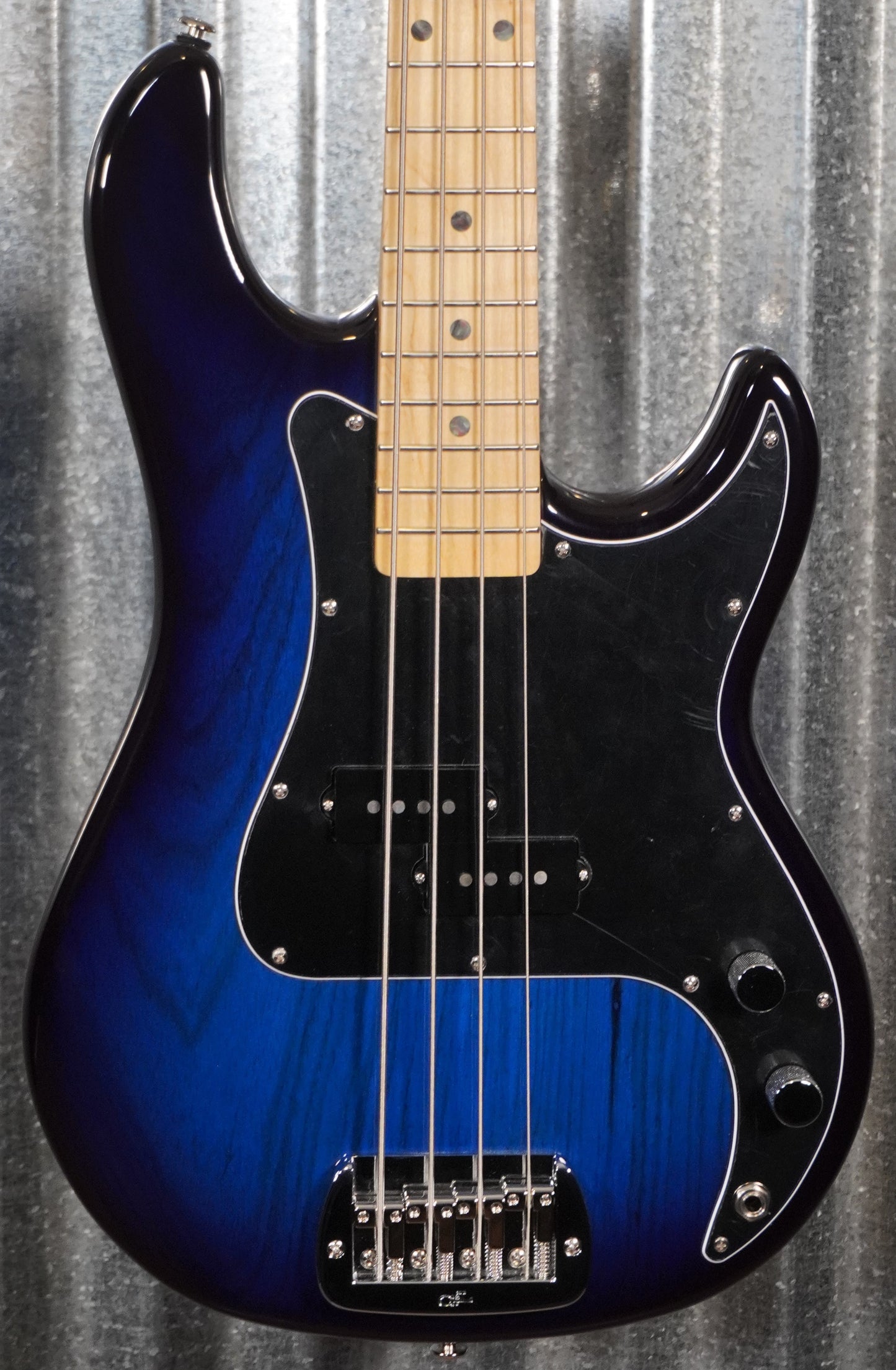 G&L USA LB-100 Blueburst Maple 4 String Bass & Case #2172