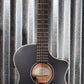 Breedlove Discovery Concert Satin CE Black Mahogany Acoustic Electric Guitar B Stock #3709