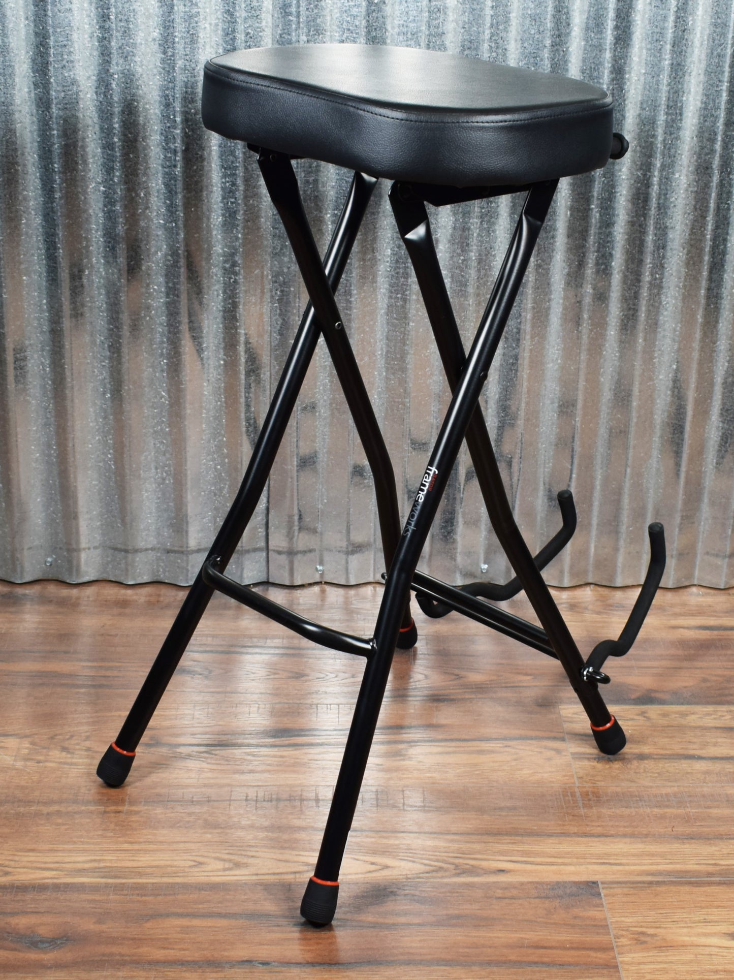 Gator Frameworks GFW-GTRSTOOL Guitar Player Portable Stool & Stand