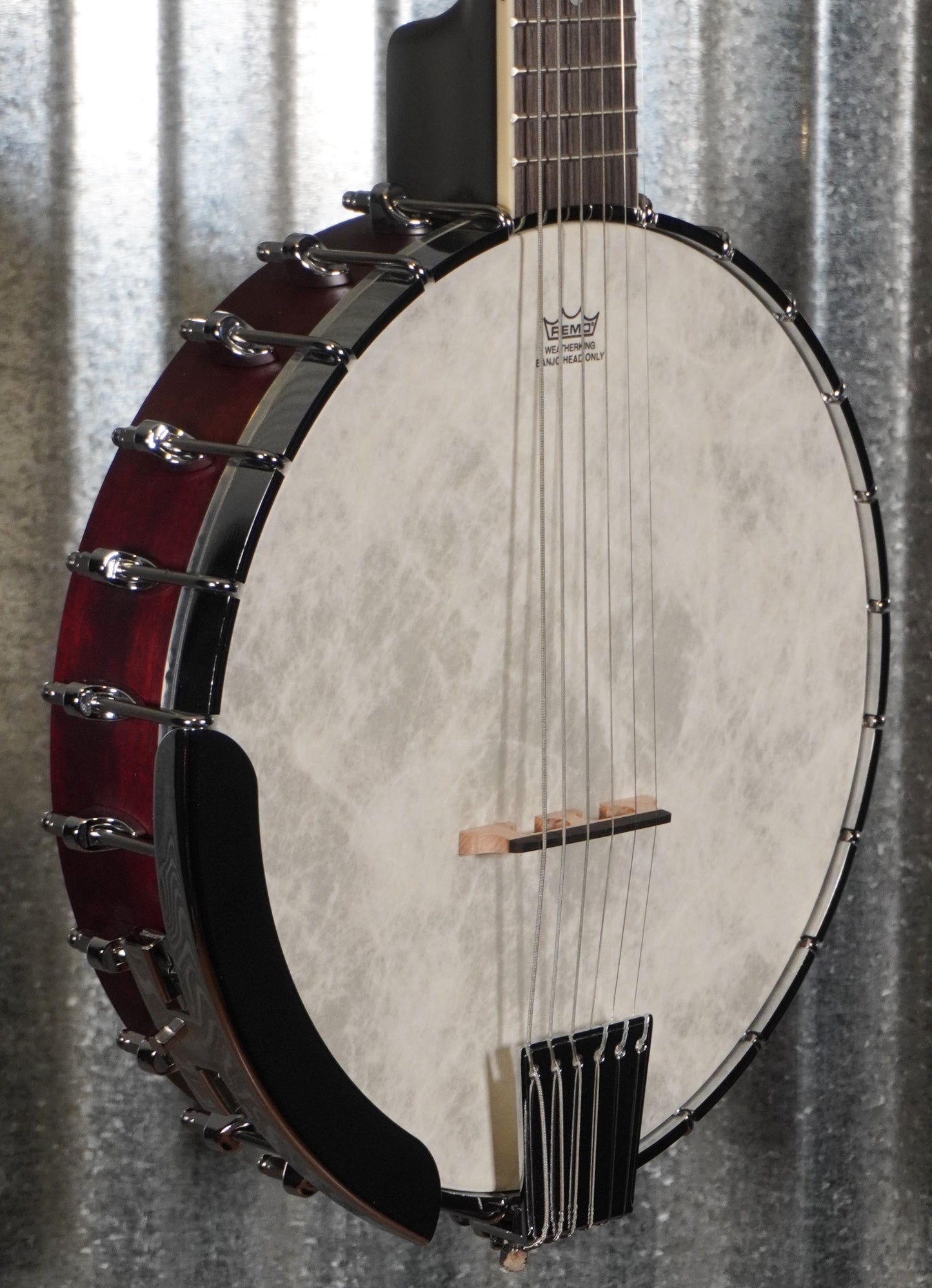 Washburn B6 6 String Open Back Banjo B6-A-U #0023