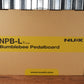 NUX NPB-L Bumblebee L 17.5 x 12.6 x 3.54" Guitar Effect Pedalboard & Bag