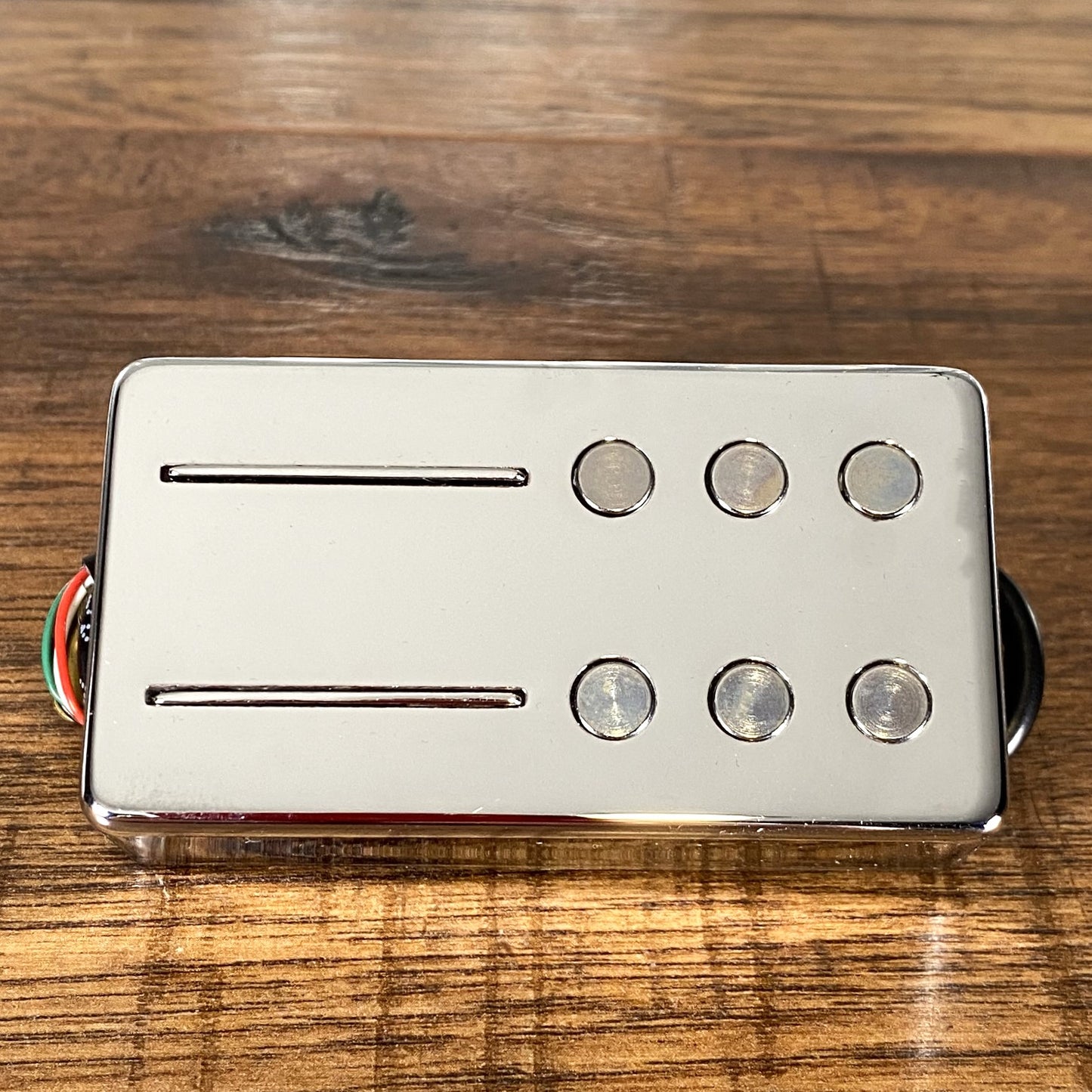 RailHammer Hyper Vintage Chrome Neck Humbucker Guitar Pickup