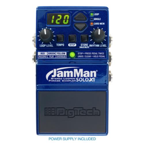 Digitech JamMan Solo XT Stereo Looper Phrase Sampler Guitar Bass Effect Pedal