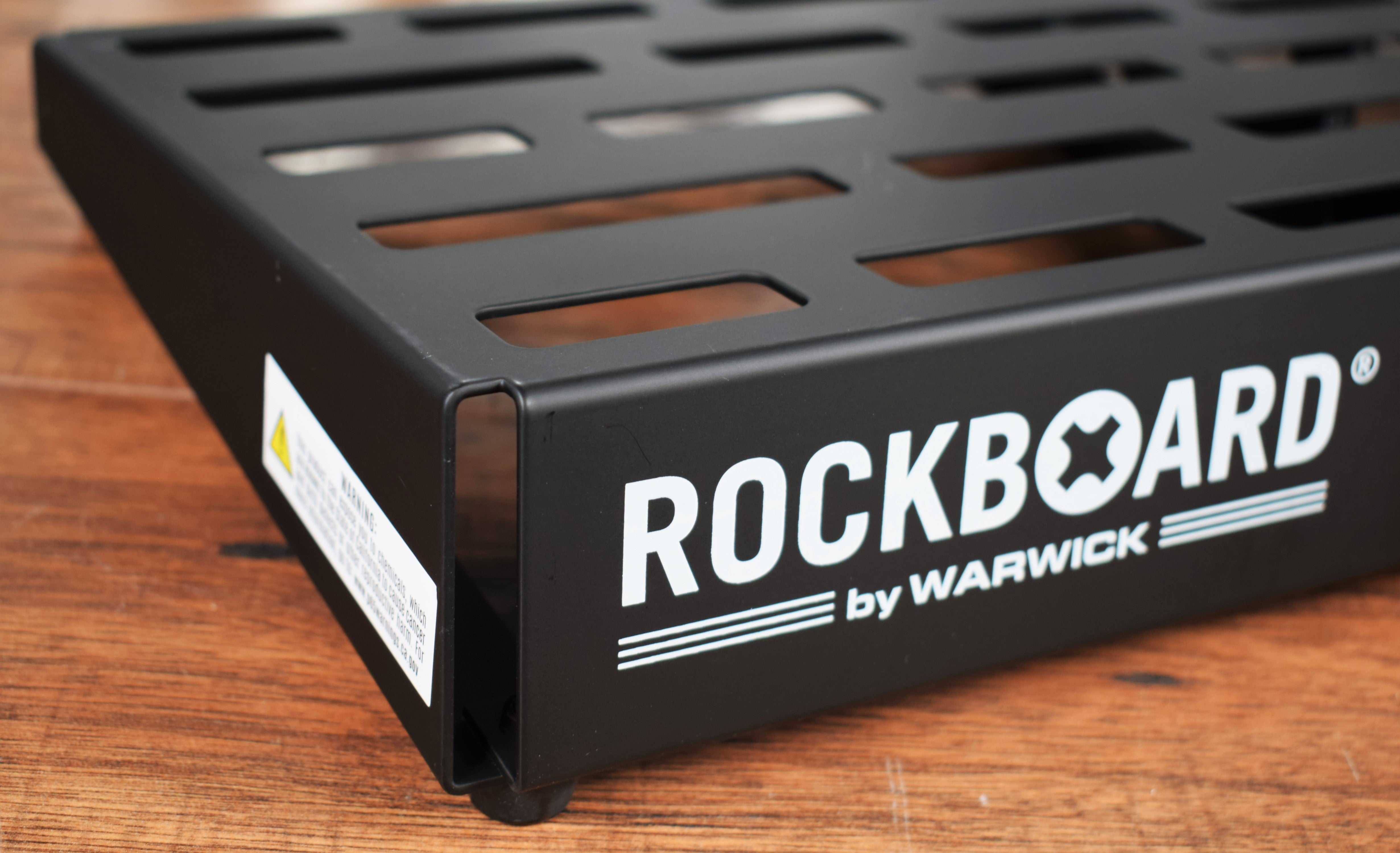 Warwick Rockboard Tres 3.1 C Guitar Effect Pedalboard & Flight Case