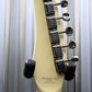 Danelectro 56 Vintage Baritone Semi Hollow Electric Guitar White #7716