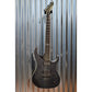 Washburn Parallaxe PXS10EDLXTBM Matte Flame Trans Black EMG Guitar & Case #1130