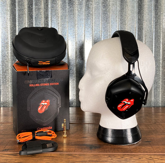 V-Moda Crossfade 2 RSTONES-NOFILTER Limited Ed Rolling Stones Wireless Bluetooth Headphones